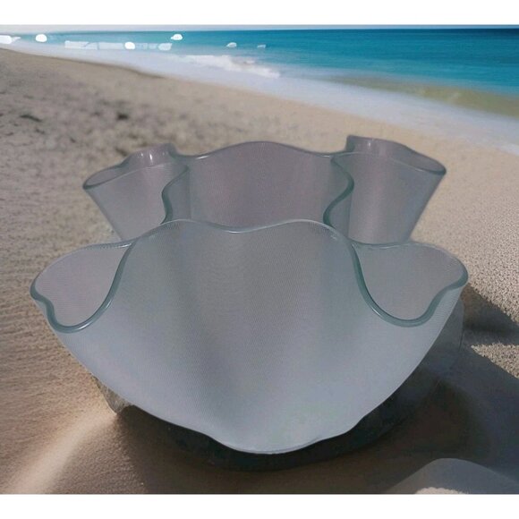 Mouth-Blown CARTOCIO Vase Fontana by Pietro Chiesa 1932 Italy large Size - Picture 2 of 16